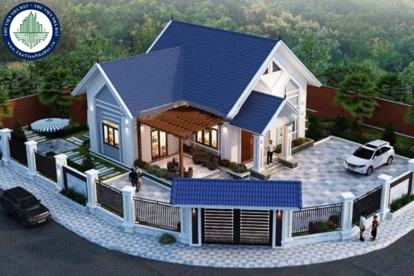Mẫu nhà 2 mặt tiền cấp 4 mái nhật