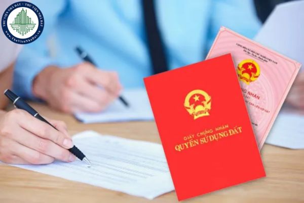 Thủ tục cấp đổi sổ đỏ từ 01/7/2025 (Quyết định 2304/QĐ-BNNMT)