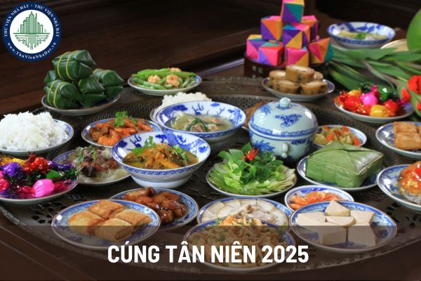 Văn khấn cúng tân niên 2025. Mâm cúng tân niên 2025 gồm những gì?