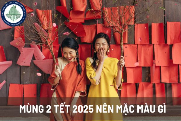 mùng 2 tết 2025 nên mặc màu gì để mang lại may mắn? 