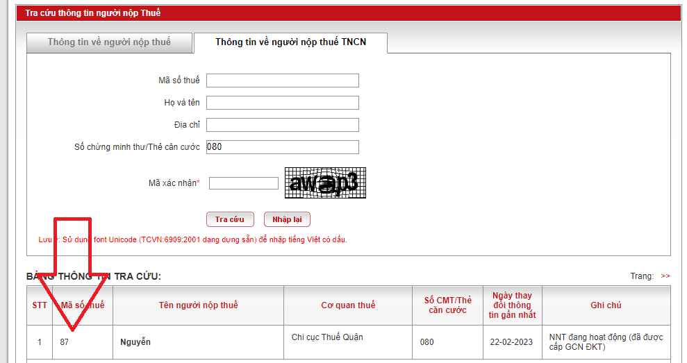 Cách tra cứu mã số thuế cá nhân online bằng thẻ căn cước mới nhất?