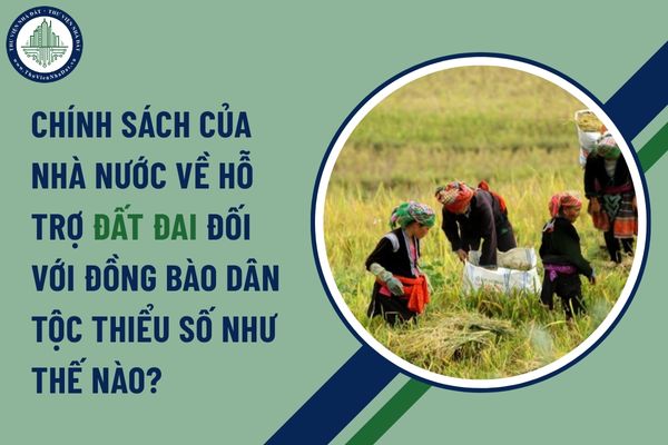 Chính sách của nhà nước về hỗ trợ đất đai đối với đồng bào dân tộc thiểu số như thế nào?