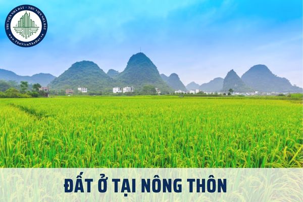 Đất ở tại nông thôn được ký hiệu trên bản đồ địa chính là gì?