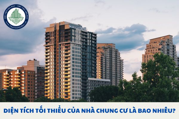 Diện tích tối thiểu của nhà chung cư là bao nhiêu?