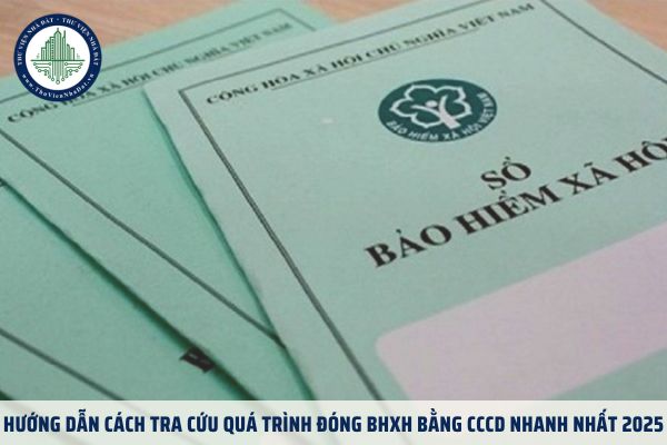 Hướng dẫn cách tra cứu quá trình đóng BHXH bằng CCCD nhanh nhất 2025