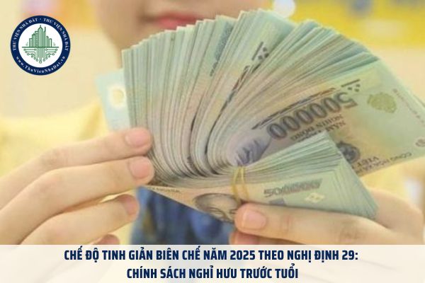 Chế độ tinh giản biên chế năm 2025 theo Nghị định 29: Chính sách nghỉ hưu trước tuổi
