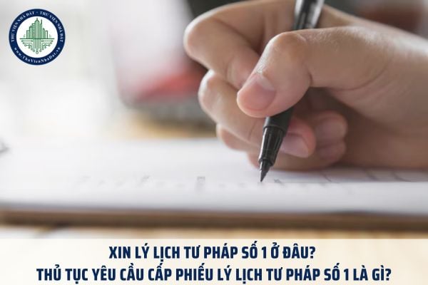 Xin lý lịch tư pháp số 1 ở đâu? Thủ tục yêu cầu cấp Phiếu lý lịch tư pháp số 1 là gì?