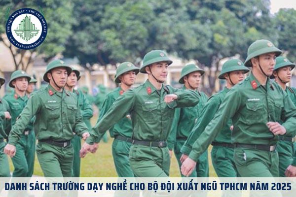 Danh sách trường dạy nghề cho bộ đội xuất ngũ TPHCM năm 2025