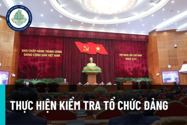 Hướng dẫn các bước thực hiện kiểm tra tổ chức đảng, đảng viên khi có dấu hiệu vi phạm năm 2022?