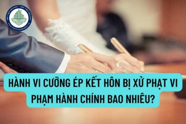 Hành vi cưỡng ép kết hôn bị xử phạt vi phạm hành chính bao nhiêu? Nam, nữ muốn kết hôn với nhau phải đáp ứng những điều kiện nào?