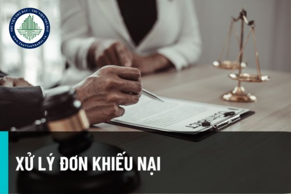 Hướng dẫn trình tự tiếp nhận, phân loại và xử lý đối với đơn khiếu nại tại Bộ Tư pháp năm 2022?