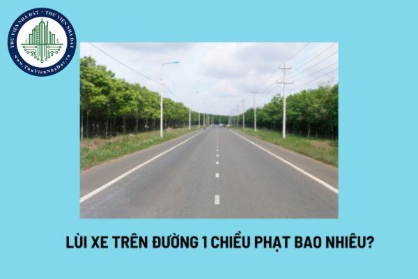 Lùi xe trên đường 1 chiều phạt bao nhiêu? Lỗi lùi xe trên đường 1 chiều ô tô, xe máy theo Nghị định 168?