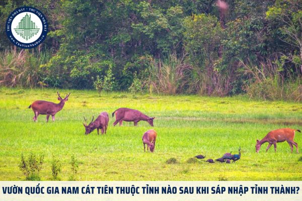 Vườn quốc gia Nam Cát Tiên thuộc tỉnh nào sau khi sáp nhập tỉnh thành?