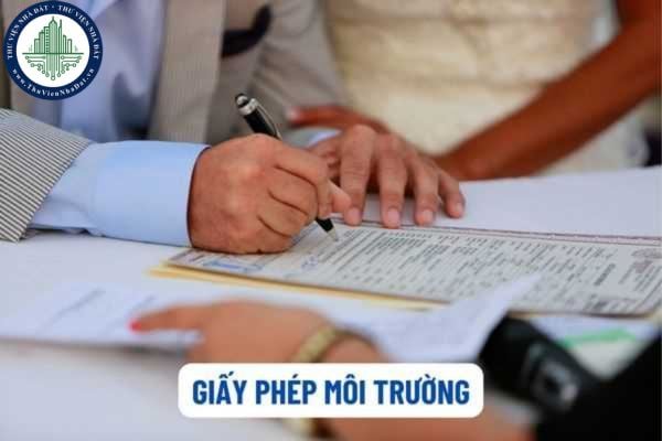 Dự án đầu tư nhóm 2 có phát sinh nước thải xả ra môi trường phải được xử lý là đối tượng phải có giấy phép môi trường?