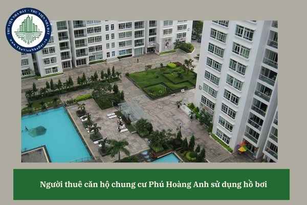 Người thuê căn hộ chung cư Phú Hoàng Anh có được sử dụng hồ bơi chung cư không?