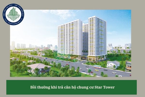 Người thuê căn hộ chung cư Star Tower có phải bồi thường khi trả căn hộ mà khung cửa sổ bị phai màu không?