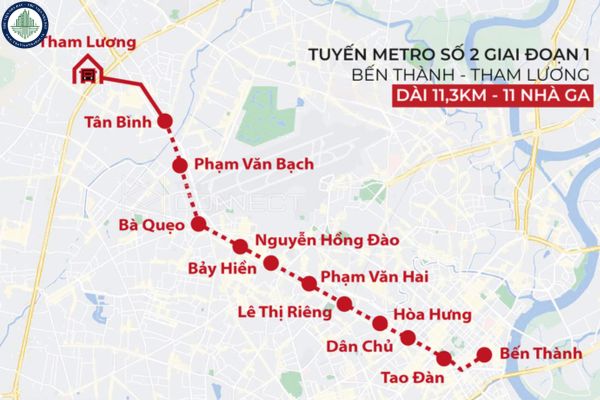 Tp Hồ Chí Minh khởi công Metro số 2 khi nào? Tuyến Metro số 2 hoàn thành sẽ tác động như thế nào đến bất động sản Tp Hồ Chí Minh?