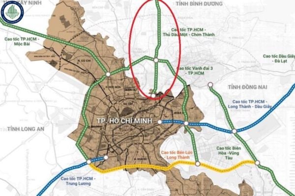 Bản đồ quy hoạch cao tốc TPHCM Thủ Dầu Một Chơn Thành chi tiết?