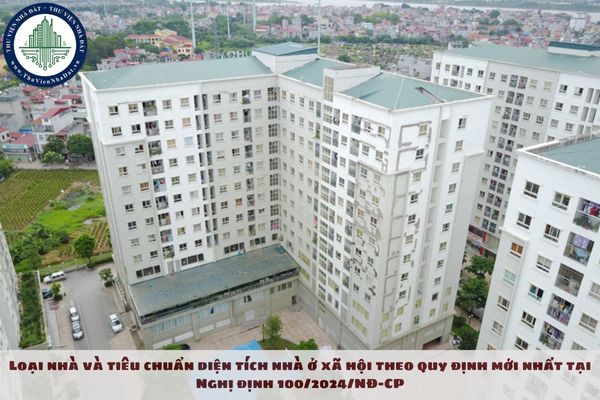 Loại nhà và tiêu chuẩn diện tích nhà ở xã hội theo quy định mới nhất tại Nghị định 100/2024/NĐ-CP