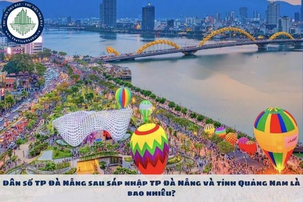 Dân số TP Đà Nẵng sau sáp nhập TP Đà Nẵng và tỉnh Quảng Nam là bao nhiêu?