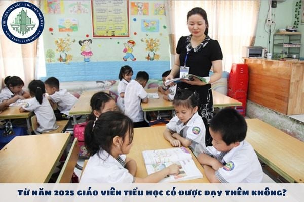 Từ năm 2025 giáo viên tiểu học có được dạy thêm không?