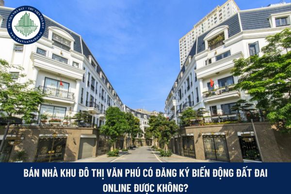 Bán nhà khu đô thị Văn Phú 