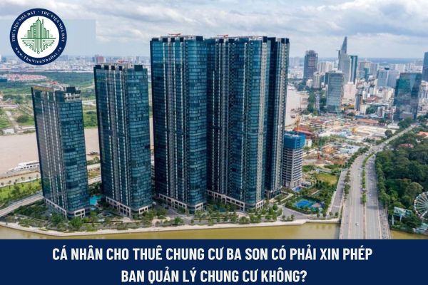 Cá nhân cho thuê chung cư Ba Son 
