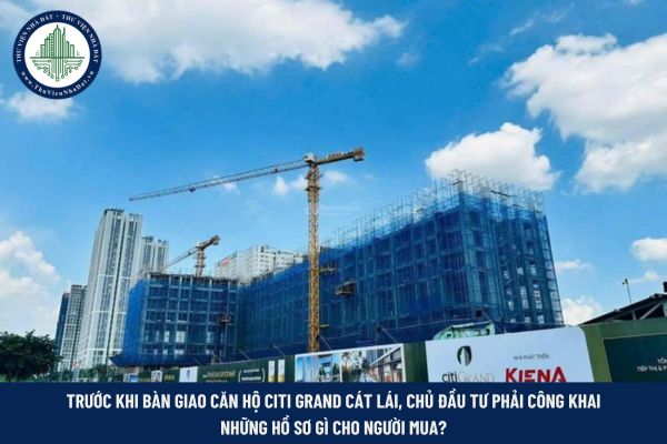 Bàn giao căn hộ Citi Grand Cát Lái
