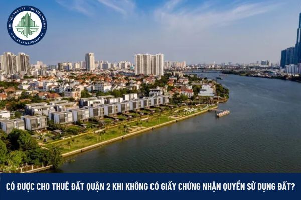 Cho thuê đất Quận 2 