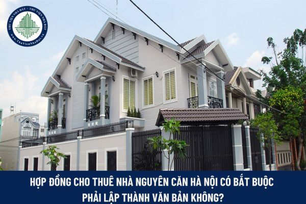 Cho thuê nhà nguyên căn Hà Nội