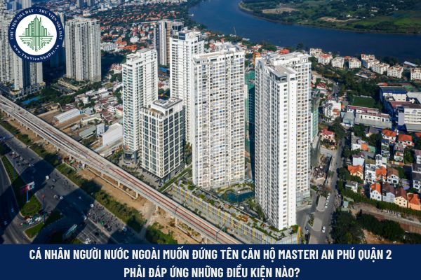 Đứng tên căn hộ Masteri An Phú Quận 2