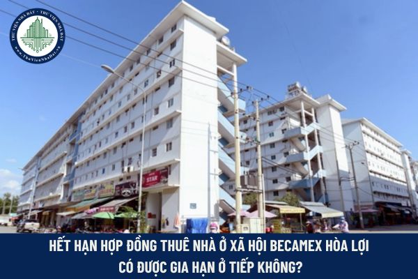 Nhà ở xã hội Becamex Hòa Lợi