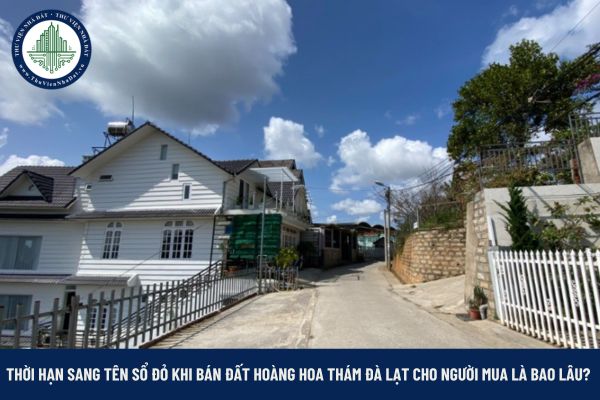 Bán đất Hoàng hoa thám Đà Lạt