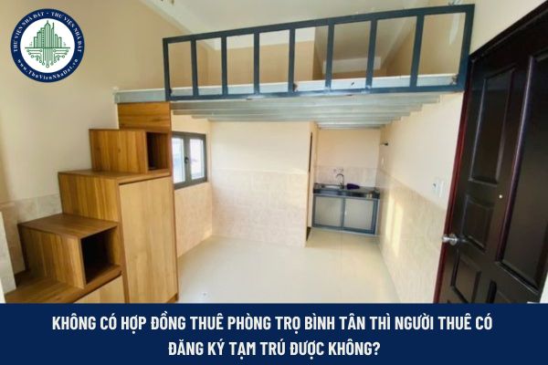 Hợp đồng thuê phòng trọ Bình Tân