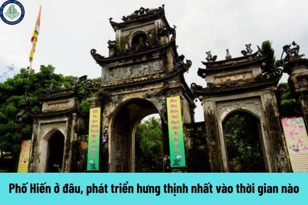 Phố Hiến ở đâu, phát triển hưng thịnh nhất vào thời gian nào? Tỉnh Hưng Yên có bao nhiêu huyện, thị xã, thành phố?
