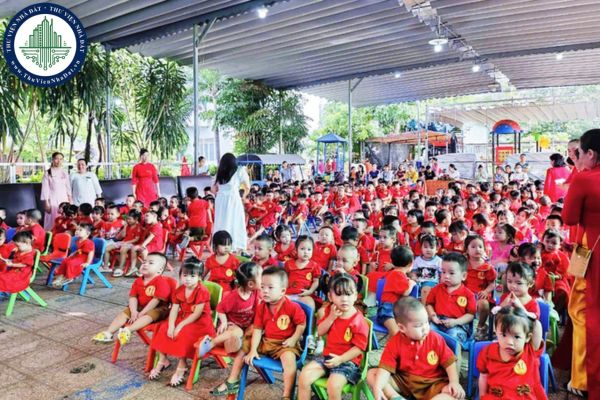 05 tiêu chuẩn đánh giá trường mầm non mức 2?