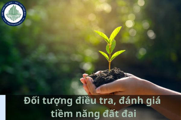 Hoạt động điều tra, đánh giá tiềm năng đất đai hướng tới đối tượng nào? (Ảnh từ Internet)