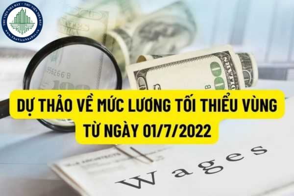 Đã có Dự thảo mới  quy định cụ thể về việc tăng mức lương tối thiểu tháng, quy định về mức lương tối thiểu giờ?