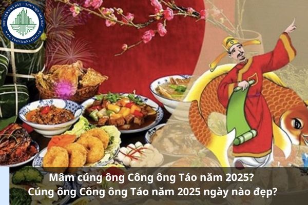 Mâm cúng ông Công ông Táo năm 2025? Cúng ông Công ông Táo năm 2025 ngày nào đẹp? (Ảnh từ Internet)