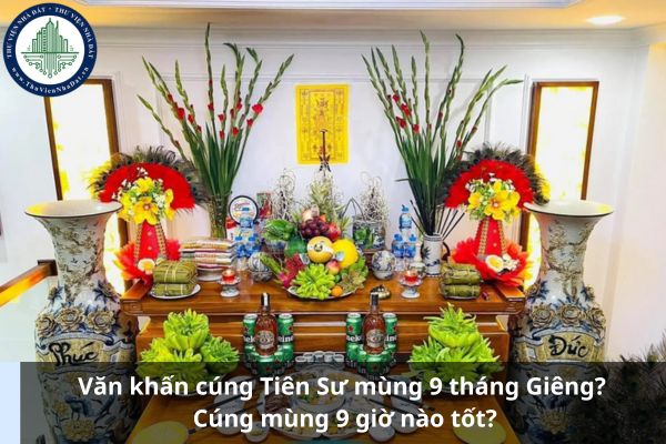 Văn khấn cúng Tiên Sư mùng 9 tháng Giêng? Cúng mùng 9 giờ nào tốt? (Ảnh từ Internet)