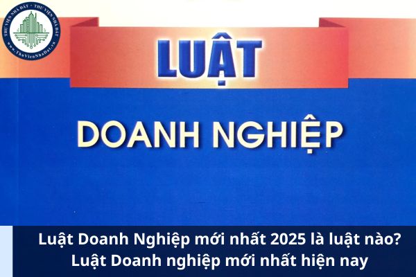 Luật Doanh Nghiệp mới nhất 2025 là luật nào? Luật Doanh nghiệp mới nhất hiện nay