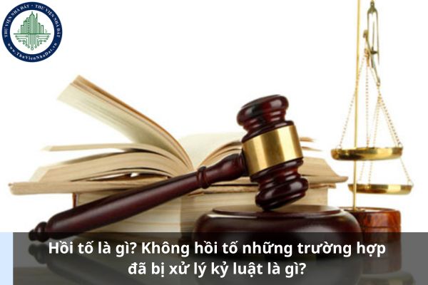 Hồi tố là gì? Không hồi tố những trường hợp đã bị xử lý kỷ luật là gì? (Ảnh từ Internet)