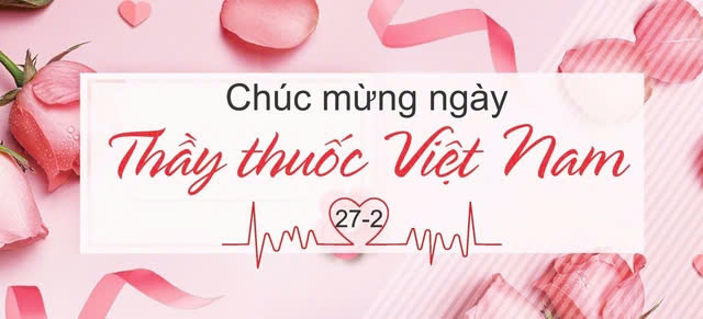 Thiệp chúc mừng Ngày Thầy thuốc Việt Nam 27 2 - Mẫu 5