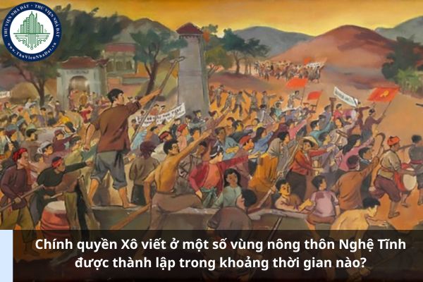 Chính quyền Xô viết ở một số vùng nông thôn Nghệ Tĩnh được thành lập trong khoảng thời gian nào? (Ảnh từ Internet)