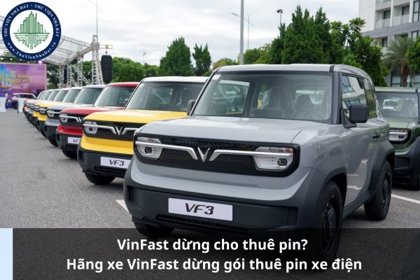 VinFast dừng cho thuê pin? Hãng xe VinFast dừng gói thuê pin xe điện