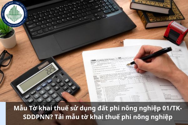 Mẫu Tờ khai thuế sử dụng đất phi nông nghiệp 01/TK-SDDPNN? Tải mẫu tờ khai thuế phi nông nghiệp (Hình từ Internet)