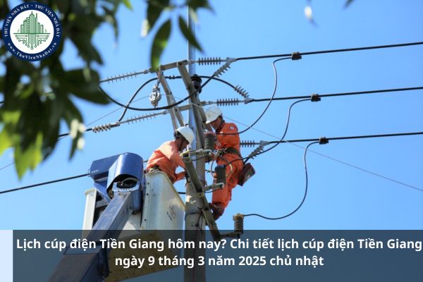 Lịch cúp điện Tiền Giang hôm nay? Chi tiết lịch cúp điện Tiền Giang ngày 9 tháng 3 năm 2025 chủ nhật (Hình từ Internet)