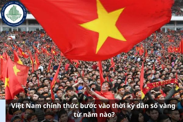 Việt Nam chính thức bước vào thời kỳ dân số vàng từ năm nào?