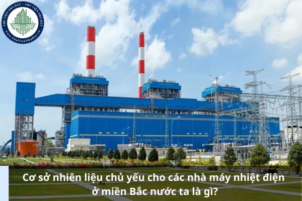 Cơ sở nhiên liệu chủ yếu cho các nhà máy nhiệt điện ở miền Bắc nước ta là gì?