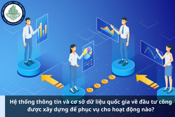 Hệ thống thông tin và cơ sở dữ liệu quốc gia về đầu tư công được xây dựng để phục vụ cho hoạt động nào?